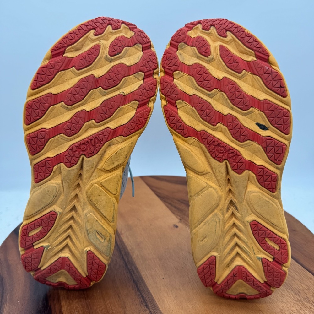 Hoka One One Clifton 8 Shoes Women's 10.5 Aqua Blue Running Athletic Sneakers - Picture 7 of 10